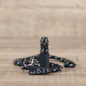 Moze Tip-Gold Line Black - Shisha-Dome