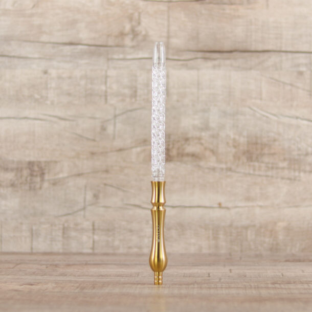 OCEAN Hookah Mundstück Fusion X Twisted-Gold - Shisha-Dome
