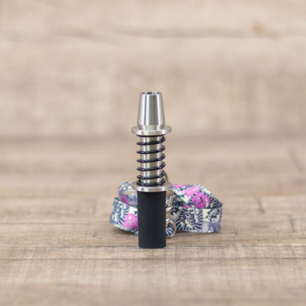 Shi Carver Spring Mouthpiece-Black - Shisha-Dome