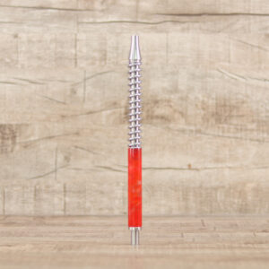 Shi Carver Stance Acryl Mundstück-Sparkle Red Chrome - Shisha-Dome