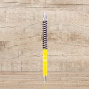 Shi Carver Stance Acryl Mundstück-Yellow Black - Shisha-Dome