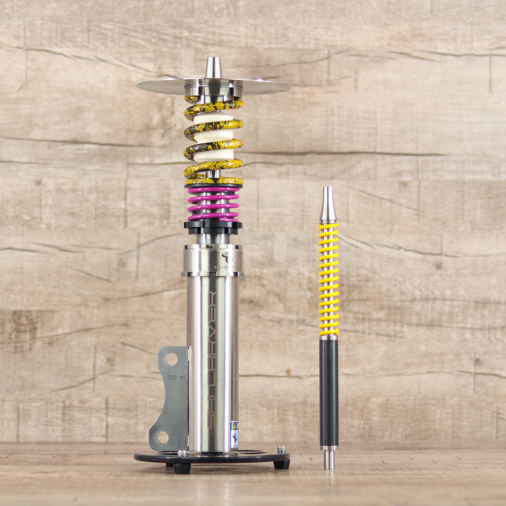 Shi Carver Static Final Dirty Yellow Violet - Shisha Dome