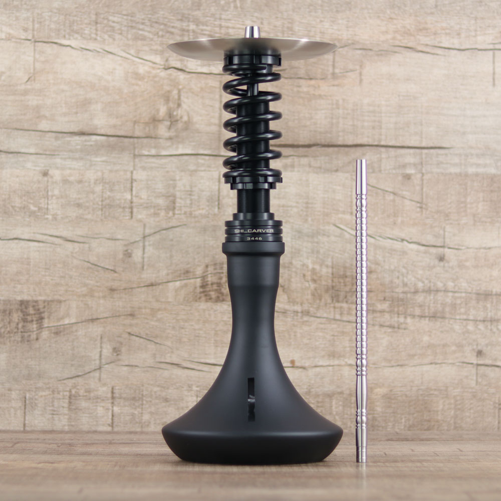 Shi Carver Static-Total Black Matt Limited - Shisha-Dome