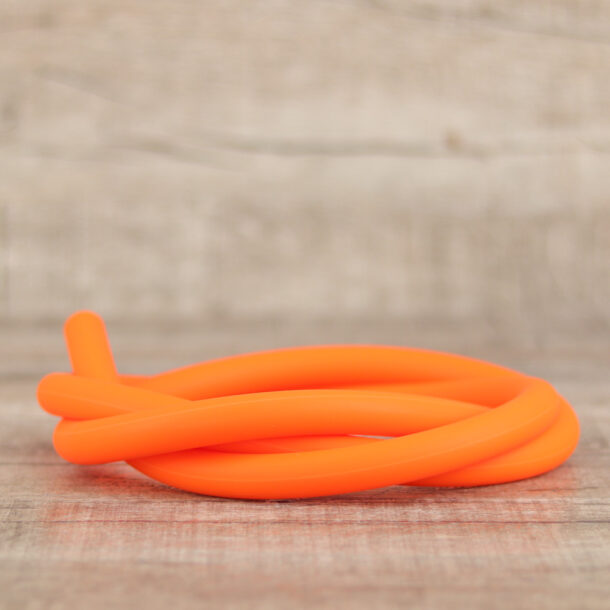 Silikonschlauch Soft-Orange - Shisha-Dome