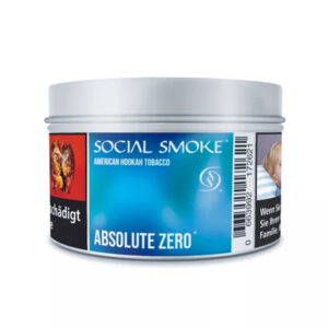 Social Smoke Tabak Absolute Zero 200g - Shisha Dome