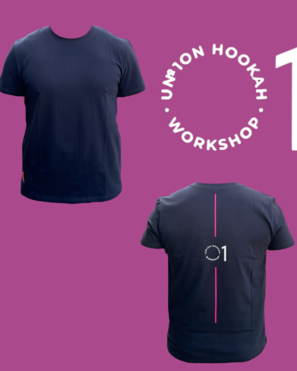Union Hookah T-Shirt Lila Größe XL - Shisha Dome