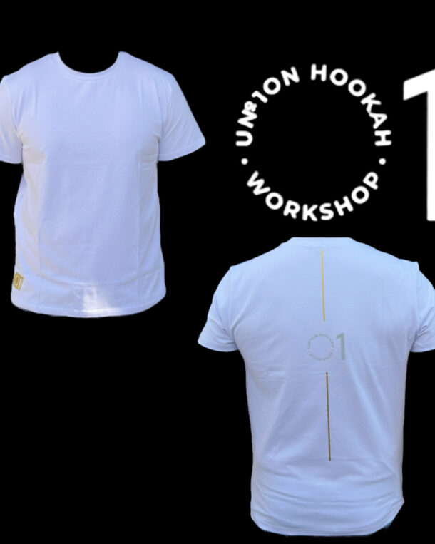 Union Hookah T-Shirt Weiß Größe XL - Shisha Dome