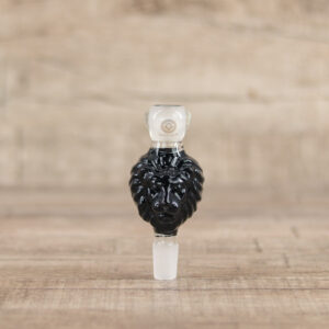 Mata Leon Molassefänger Löwenkopf Schwarz 18/8 - Shisha Dome