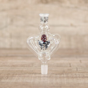 Octopuz Molassenfänger-Rot Schwarz 18 8 - Shisha-Dome