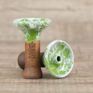 Oblako Phunnel M Glazed-Marble Green - Shisha-Dome
