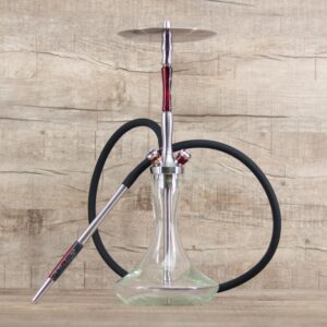 Union Hookah Fibonacci-Obsidian Red - Shisha-Dome