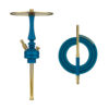 Hoob Hookah Mars Mini Marine Blue Gold - Shisha Dome
