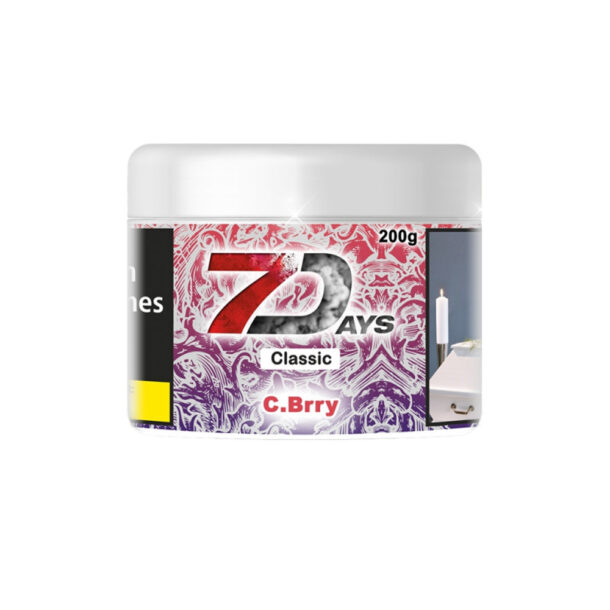 7Days Classic Tabak C. Brry 200g - Schischa Tabak