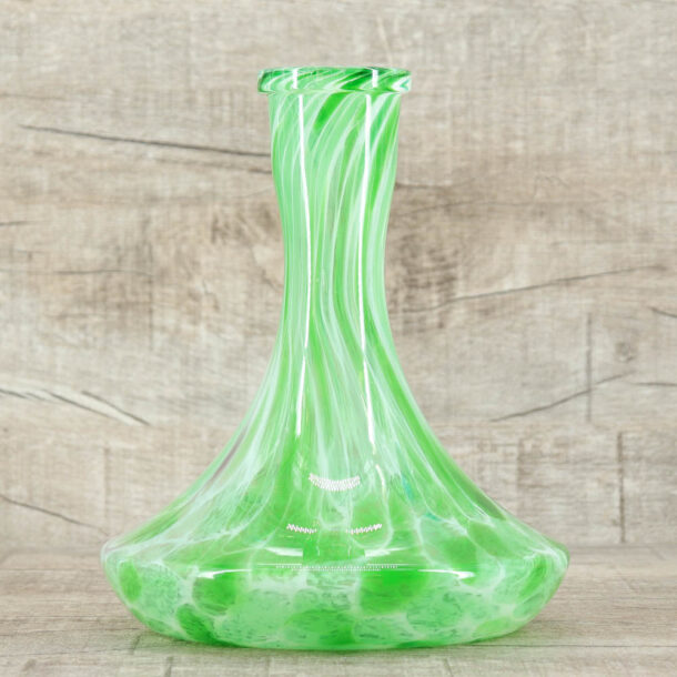 HT Steck-Bowl C Dotted Green-White