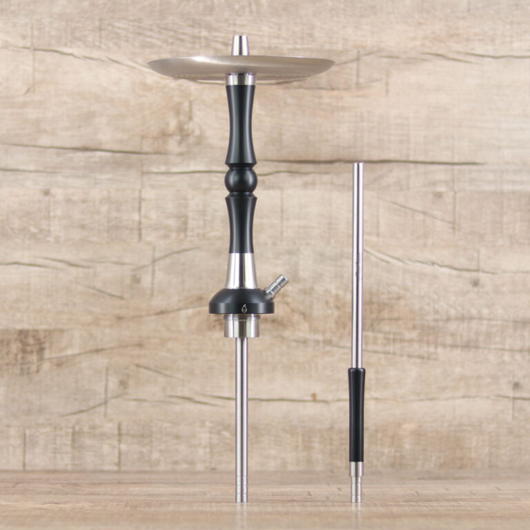 Matt Pear Simple S Ball Black - Shisha Dome