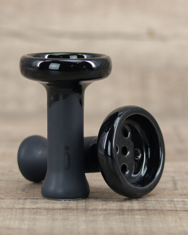 Oblako/Doosha Killer Bowl Glazed-Black - Shisha-Dome