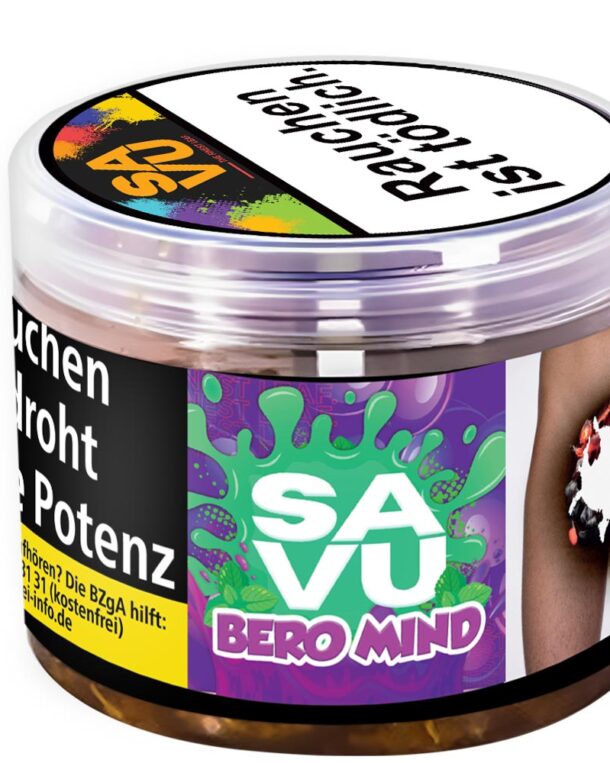 Savu Tabak Bero Mind 200g - Shisha Dome