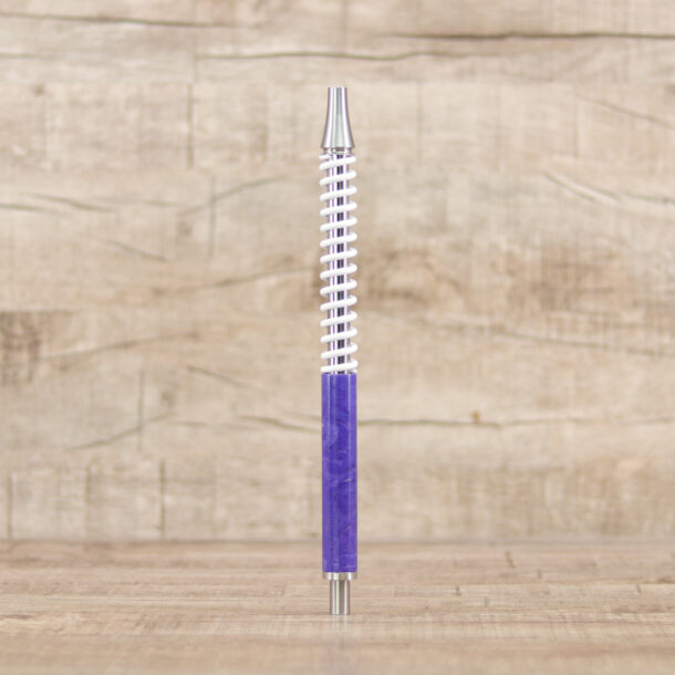 Shi Carver Stance Acryl Mundstück-Lilac White - Shisha-Dome