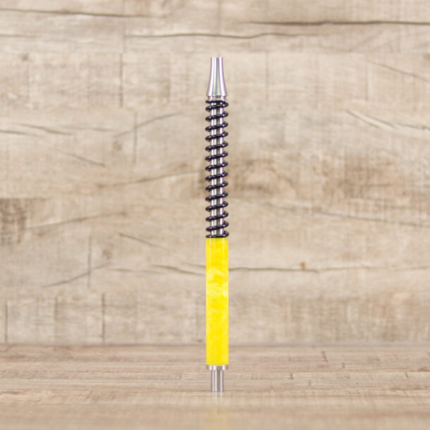 Shi Carver Stance Acryl Mundstück-Yellow Black - Shisha-Dome