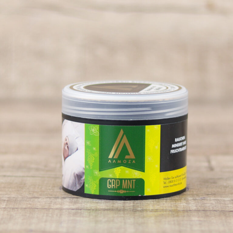 Aamoza Tabak-GRP MNT 200g - Shisha-Dome