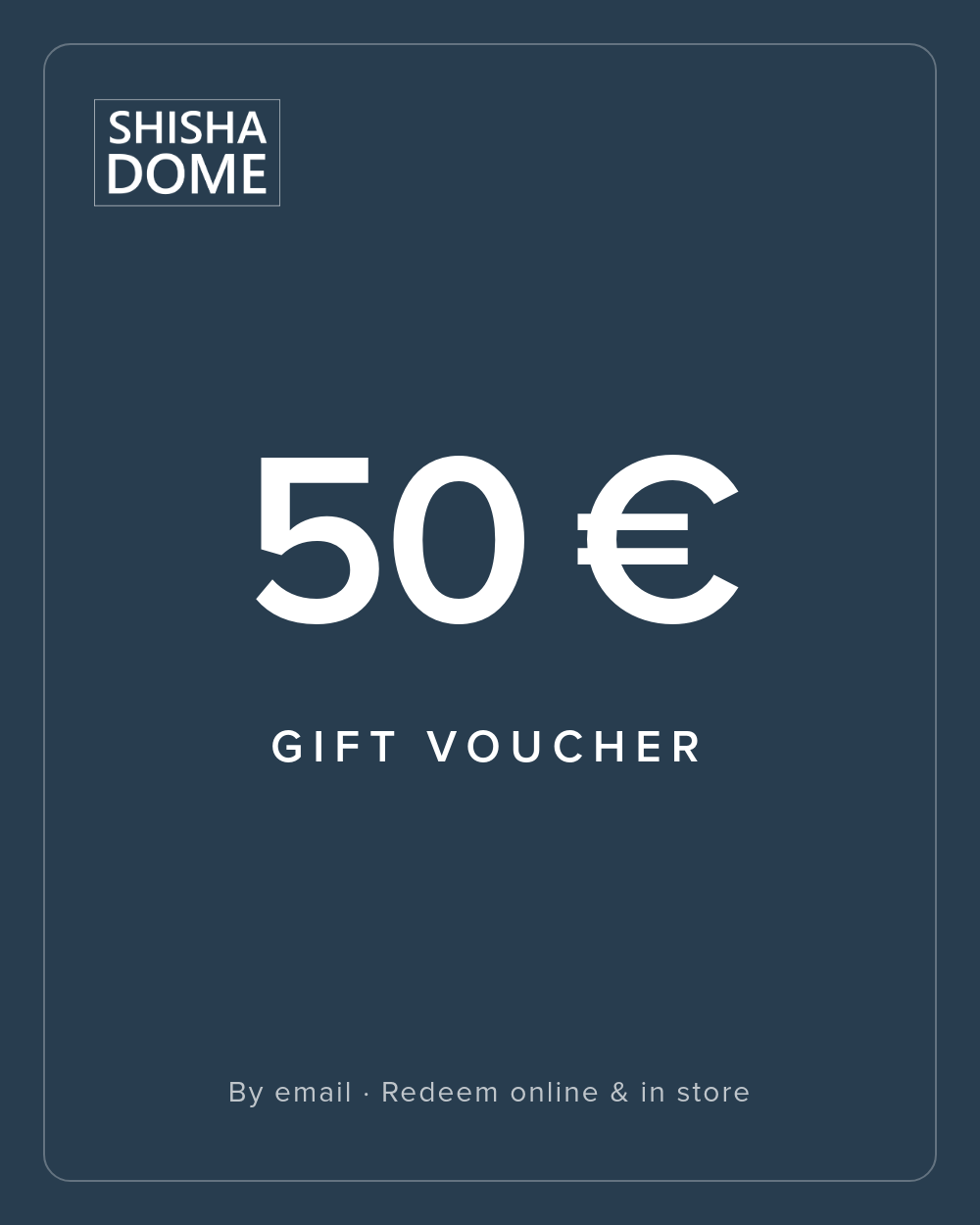 Gift Voucher 50 €